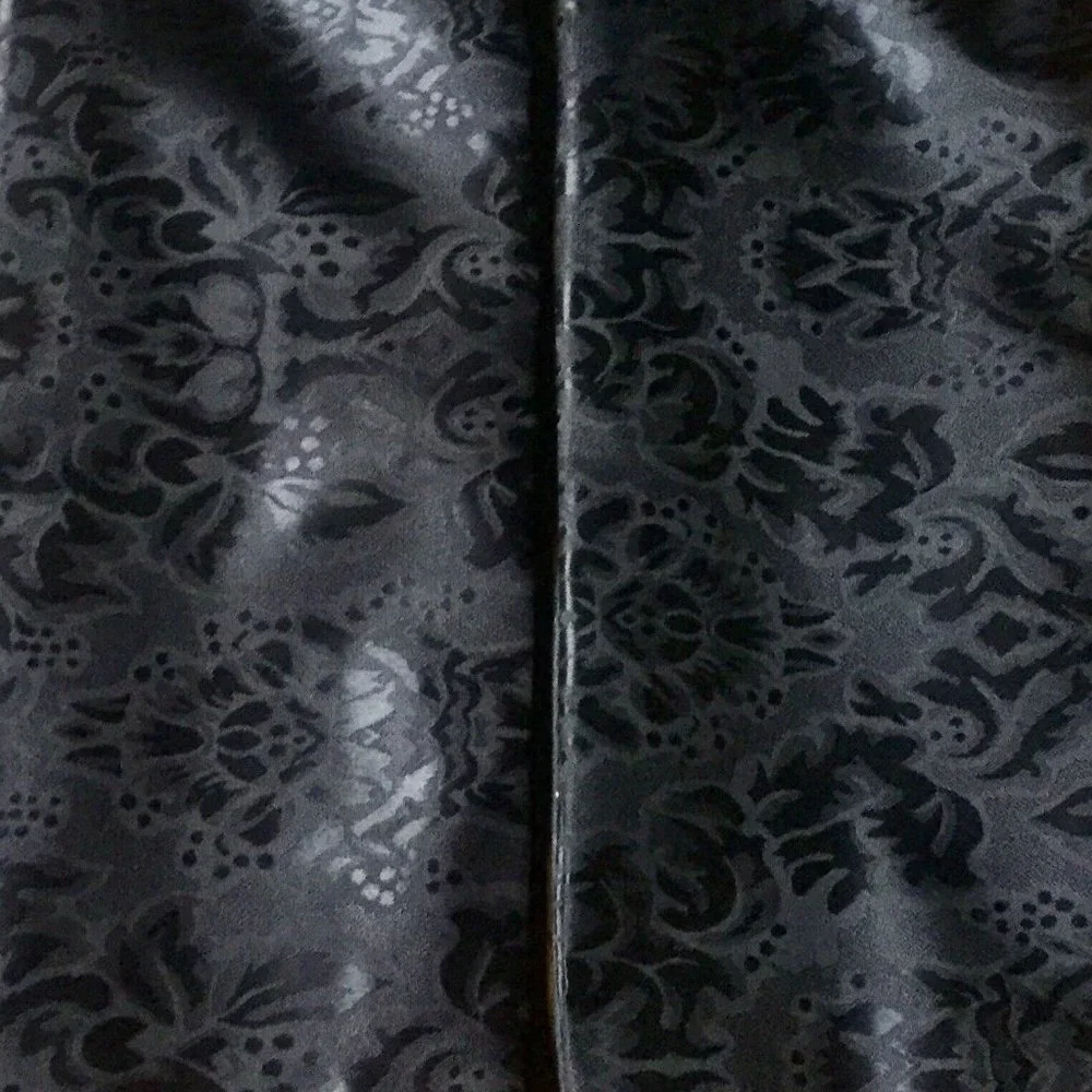 2 Throw Pillow‎ Covers 18” Square Jacquard Solid Grey Gold Black or Brown Zip On